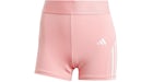 adidas Women's Hyperglam 3-Inch Leggings Semi Pink Spark/White