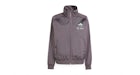adidas donna Mercedes AMG Petronas Formula Team Premium Track Top in tessuto grigio Strata/Frozen Verde