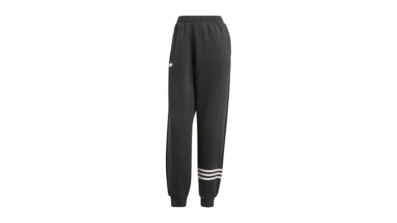 Pre-owned Adidas Originals Women's Neuclassics Sweat Tracksuit Bottoms In Black/cloud White