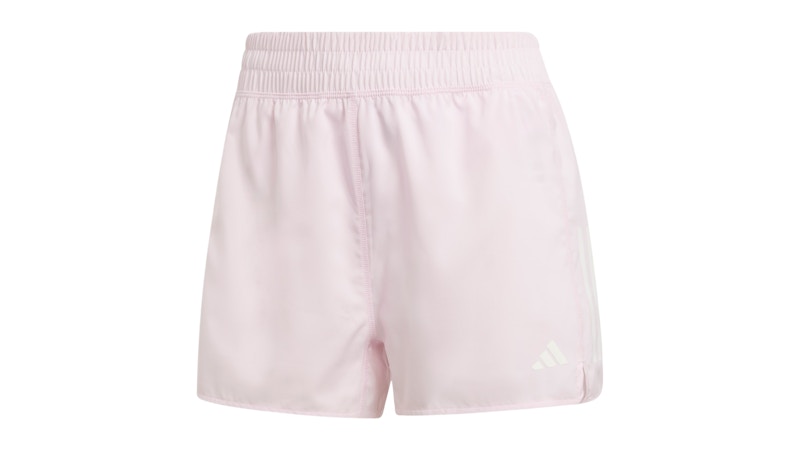 Pre-owned Adidas Originals Women's Own The Run Shorts In Clear Pink