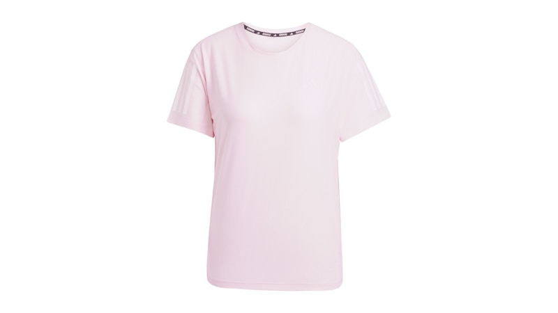 Pre-owned Adidas Originals Women's Own The Run T-shirt In Clear Pink