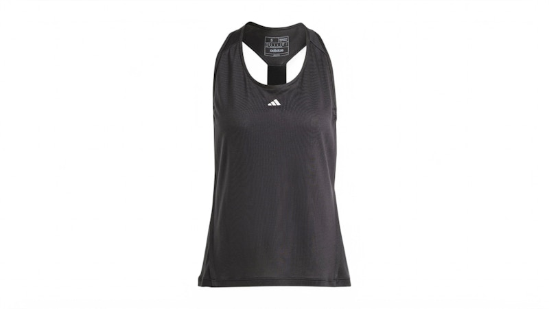 Pre-owned Adidas Originals Women's Power Aeroready Tank Top In Black/white