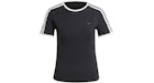 adidas donna Premium 3-Stripes Cali T-Shirt Nero