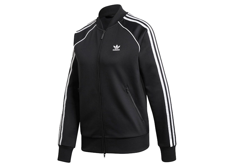 adidas SST Track Jacket Black/White Men's - FW22 - US