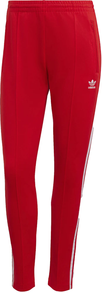 adidas Women's Primeblue SST Track Pants Vivid Red - FW22 - US