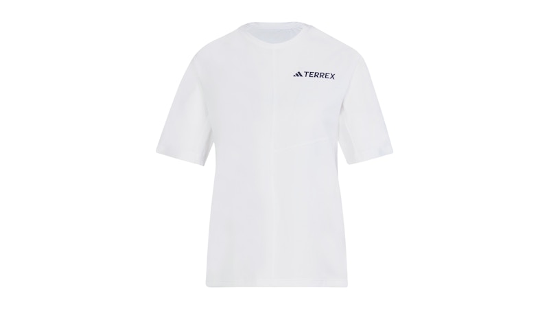 Pre-owned Adidas Originals Women's Terrex Climacool T-shirt In White