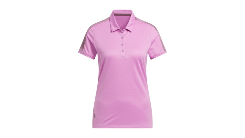 Pre-owned Adidas Originals Women's Ultimate365 Printed Polo Shirt In Preloved Purple