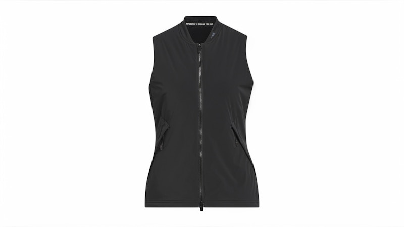 Pre-owned Adidas Originals Women's Ultimate365 Tour Frostguard Vest In Black