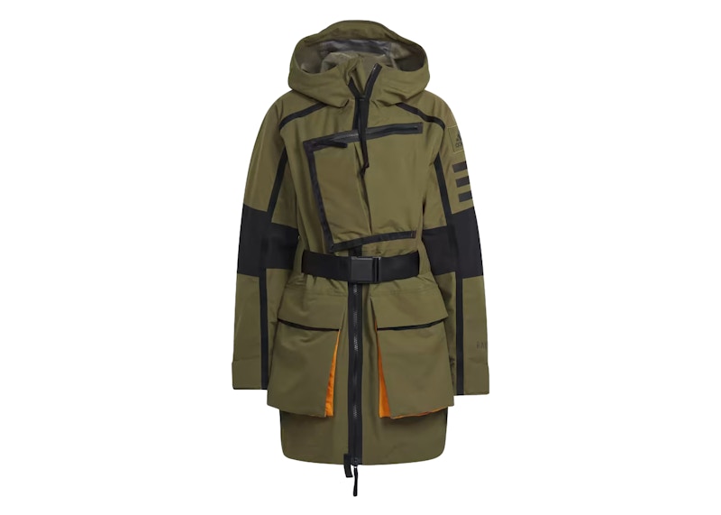 adidas Women's Xploric Rain.Rdy Parka Green - FW24 - JP