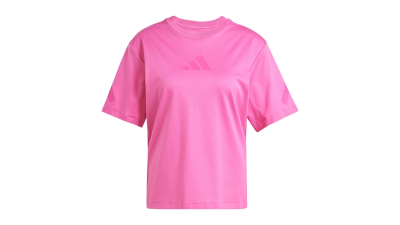 adidas Women's Z.N.E. T-Shirt Semi Lucid Fuchsia - SS25 - US