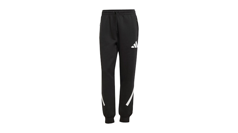 Pre-owned Adidas Originals Women's Z.n.e. Tracksuit Bottoms In Black/white In Multi