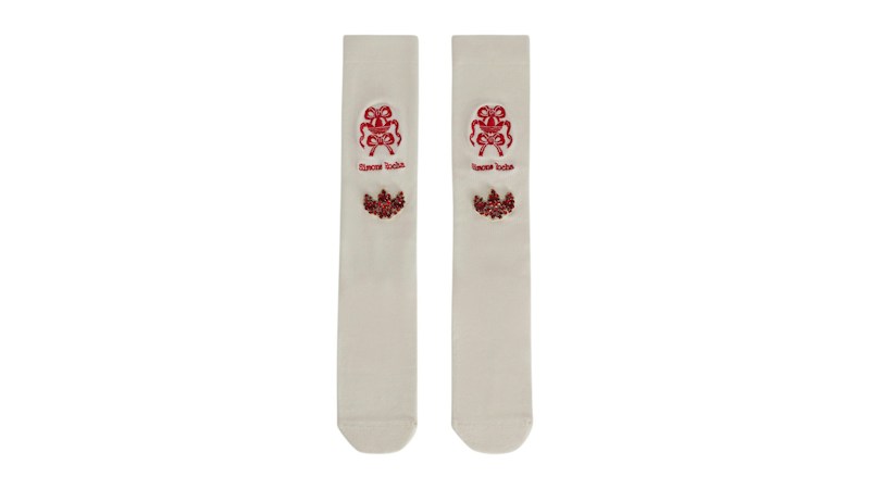 adidas Women's x Simone Rocha Socks White