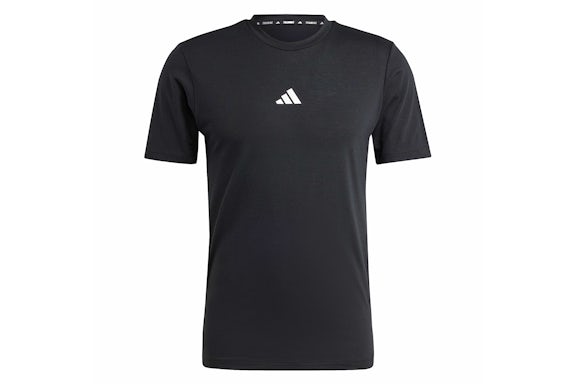 adidas Workout Logo Tee Black/White