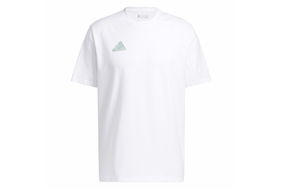 adidas Worldwide Hoops City Basketball Graphic Tee White
