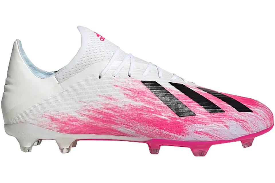 adidas X 19.2 FG White Black Shock Pink