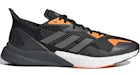 adidas X9000L3 Black Grey Signal Orange