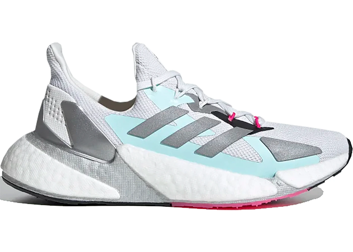 adidas X9000L4 Crystal White Silver Metallic (Women's) - FW8405 - US