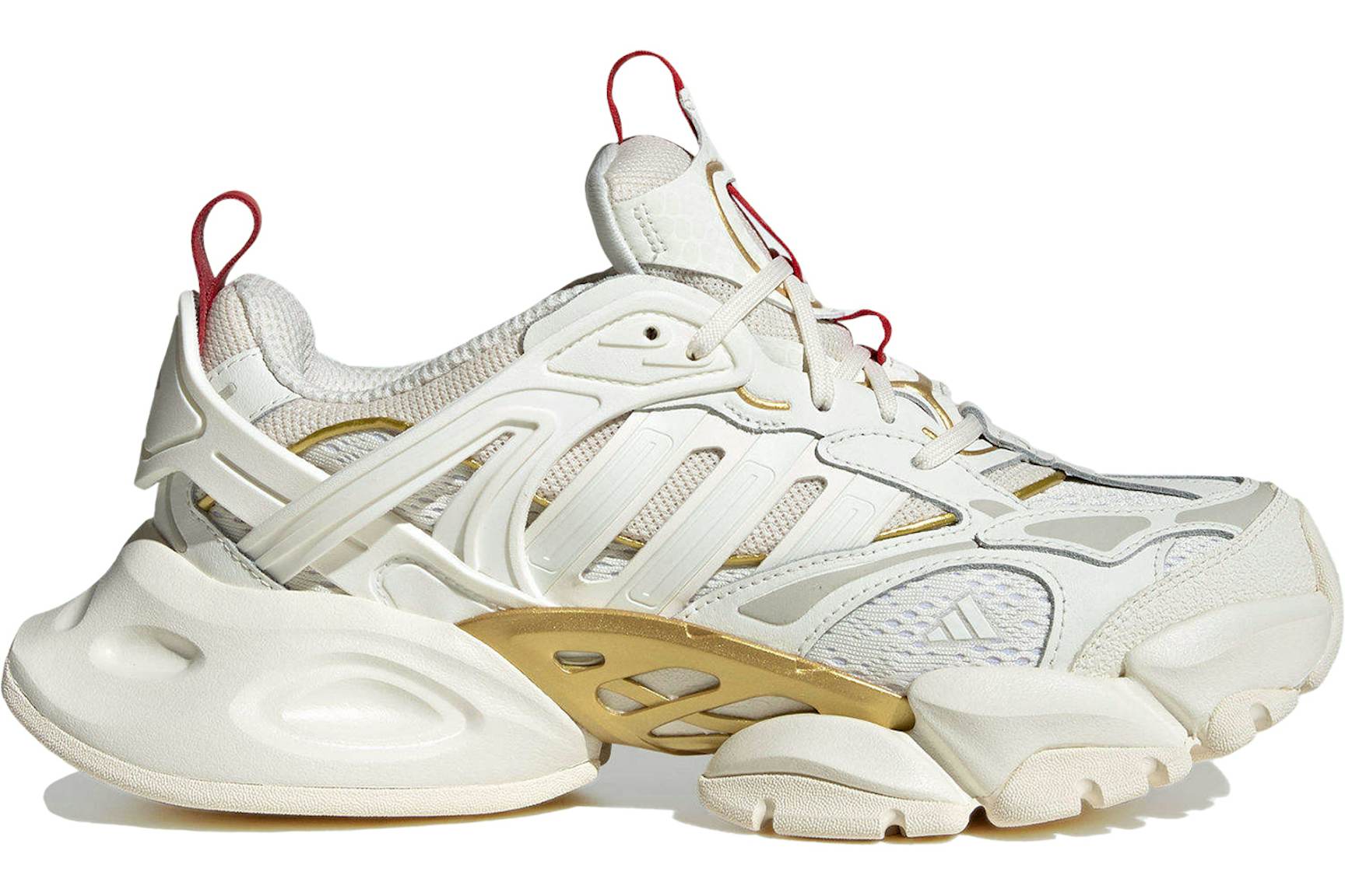 Adidas Xlg Runner Deluxe Off White Gold Metallic Red