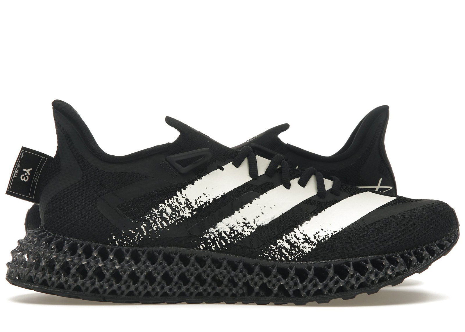 adidas Y 3 4D Runner FWD Black White Product