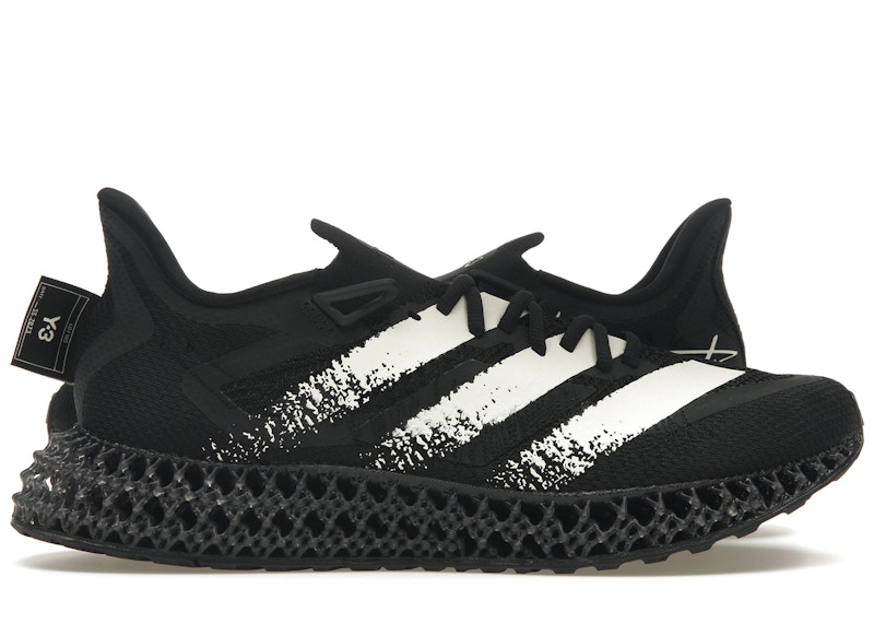 adidas Y-3 4D Runner FWD Black White メンズ - IE9396 - JP