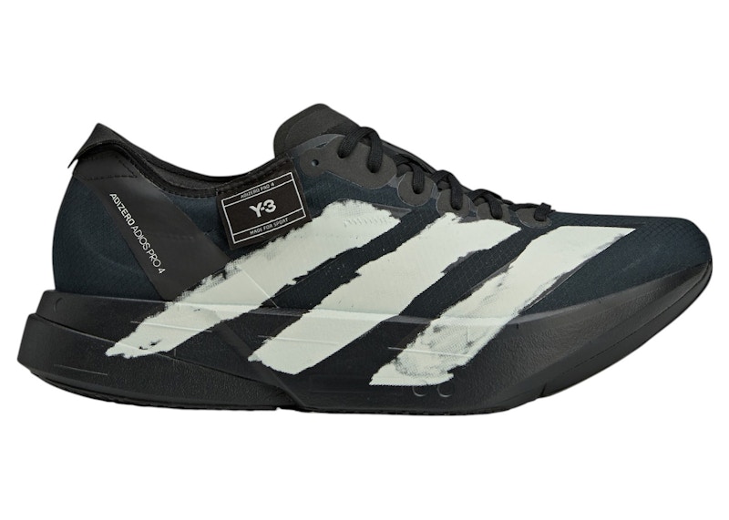 adidas Y-3 Adios Pro 4 Black Off White Men's - JR6655 - US