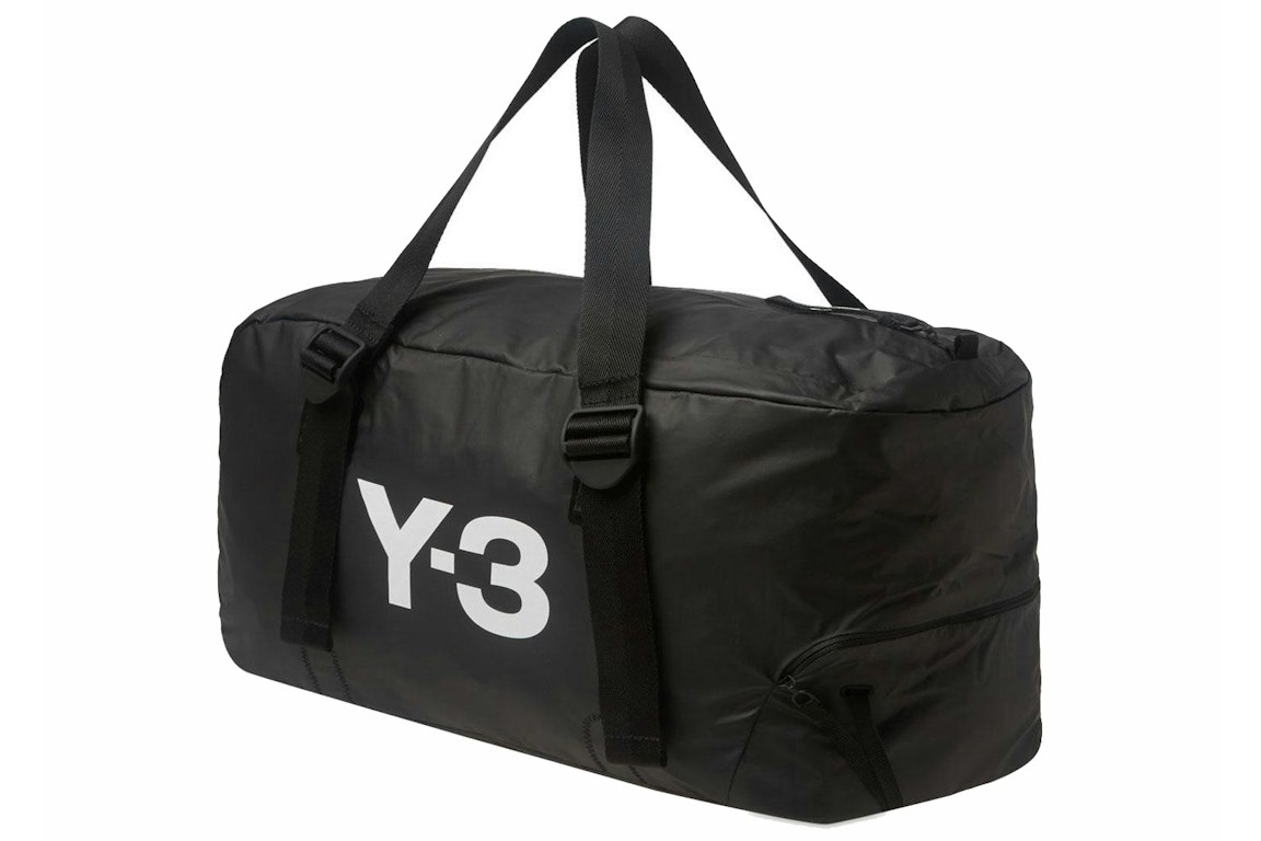 Pre-owned Adidas Originals Adidas Y-3 Bungee Gym Bag Black