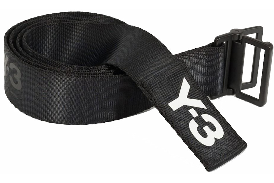 adidas Y-3 Classic Logo Belt Black