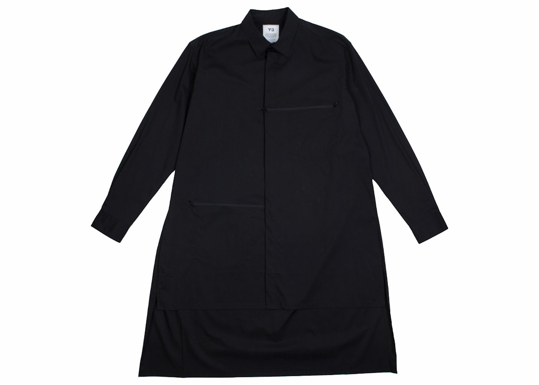 Pre-owned Adidas Originals Adidas Y-3 Classic Long Sleeve Shirt Black