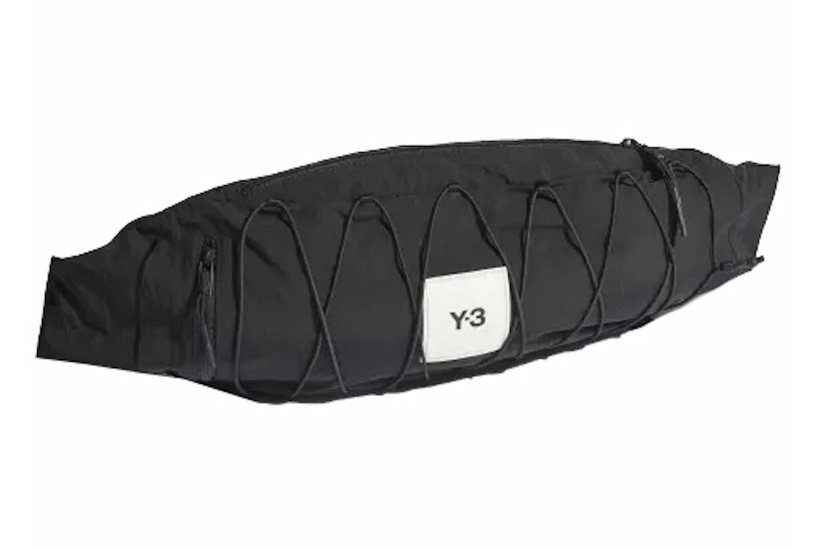 Pre-owned Adidas Originals Adidas Y-3 Crossbody Sling Bag Black