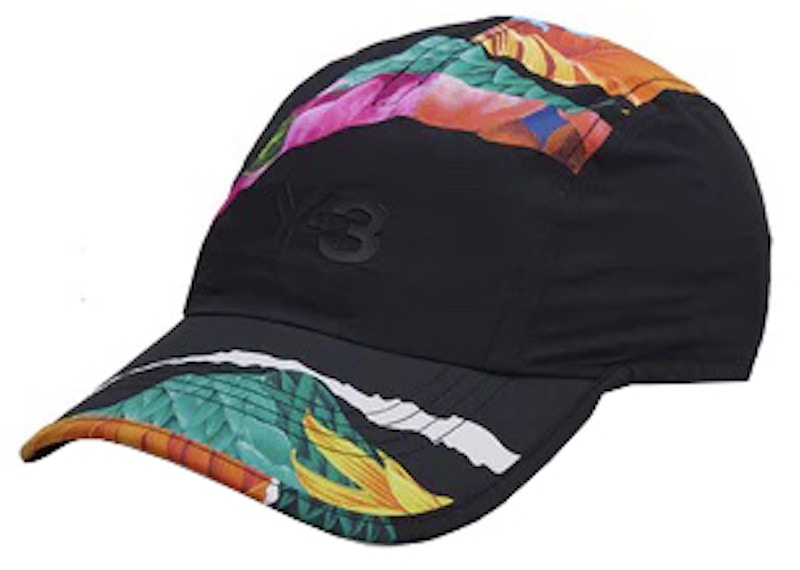 adidas Y-3 Floral Running Cap Black メンズ - JP