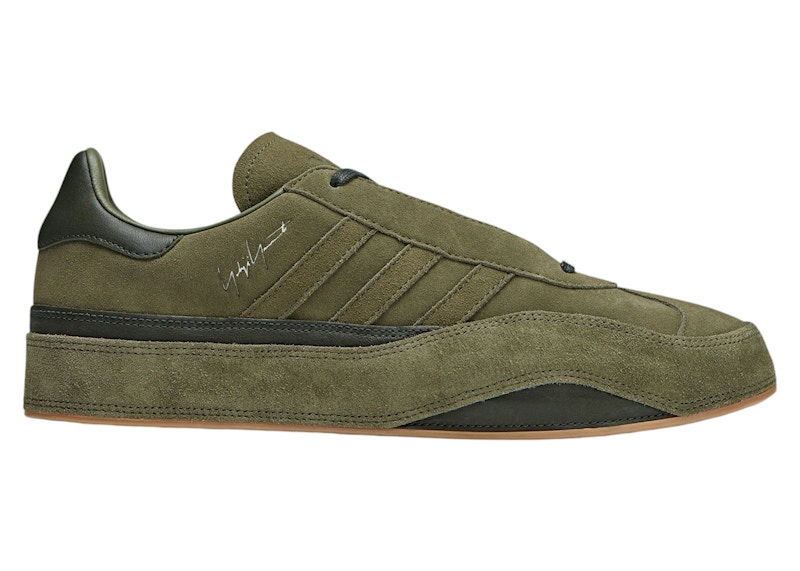 adidas Y-3 Gazelle Olive Strata Night Cargo Men's - JI2068 - US