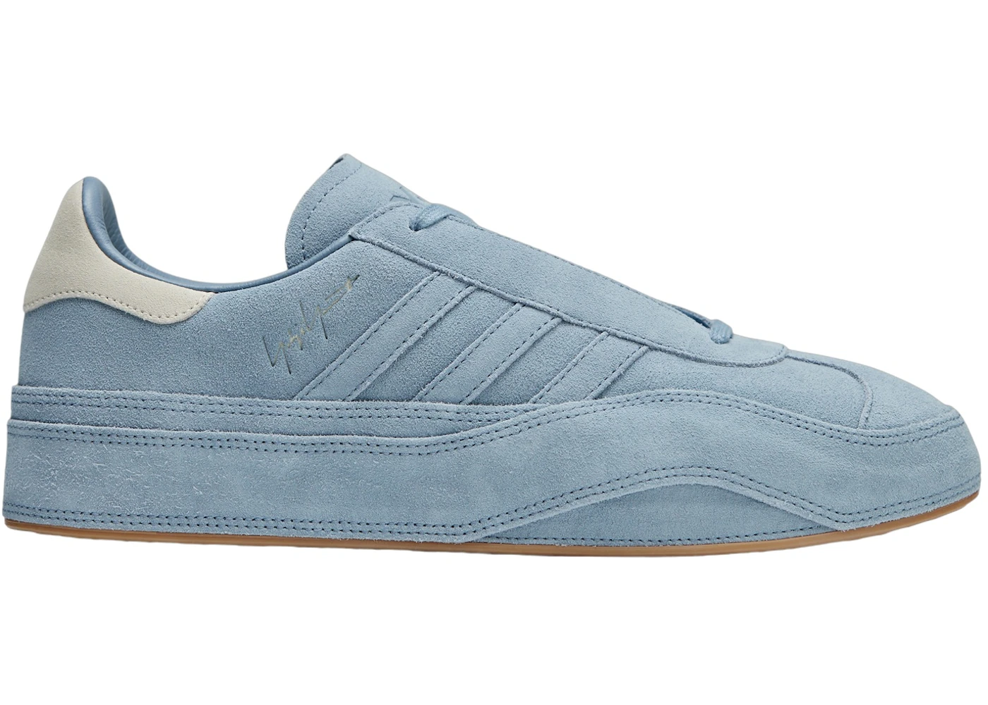 Adidas Y3 Y3 219 Shoes Adidas Y-3 Gazelle Tactile Blue Alumina