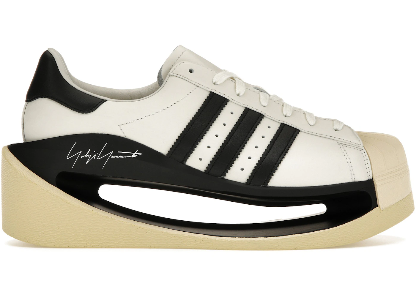 adidas Y-3 Gendo Superstar Off White Black Men's IG2936 US