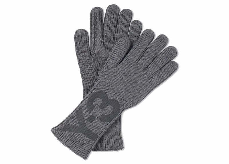 adidas Y-3 Grey Gloves Gray Men's - US