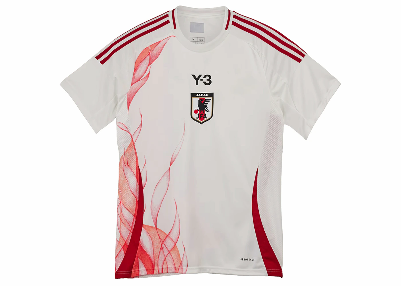 adidas Y-3 Japan Away Jersey (Asia Sizing) Core White Men's SS24