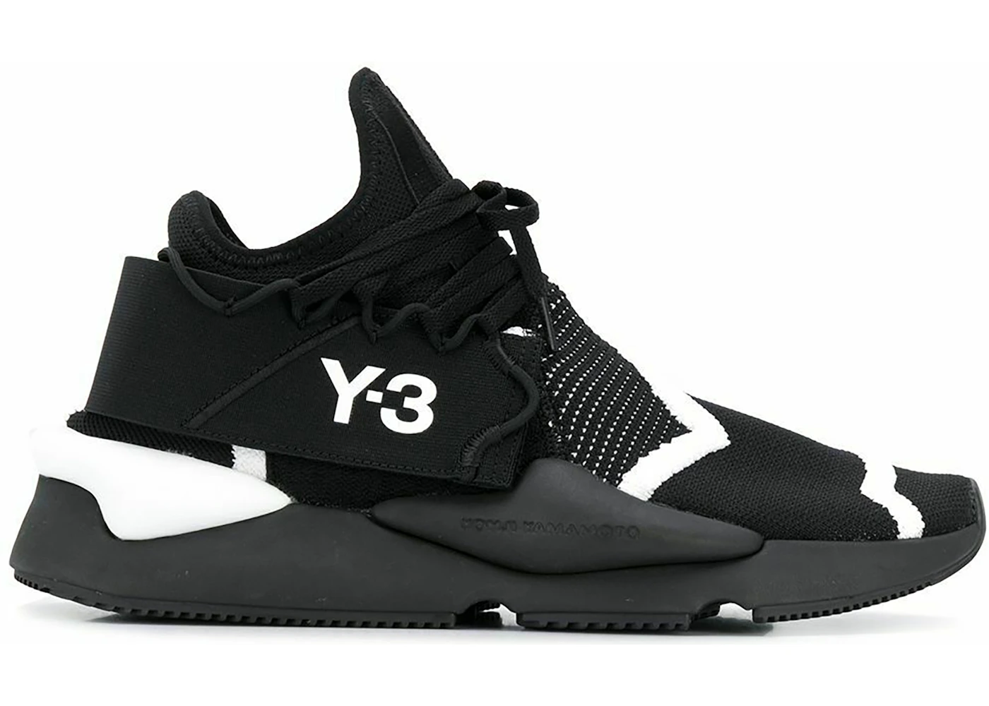 adidas Y 3 Kaiwa Knit Black Cloud White Men s EF2628 US