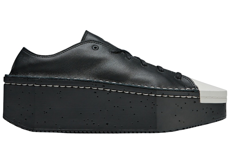 Pre-owned Adidas Originals Men's Adidas Y3 Kyasu Low Sneakers In Black/chalk Pearl