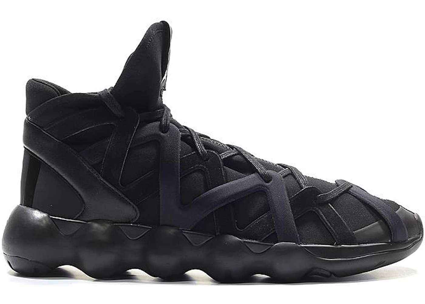 Y-3 kyujo high スニーカー ブラック 25cm adidas Y-3 Kyujo High Triple Black Men's - AQ5545 - US