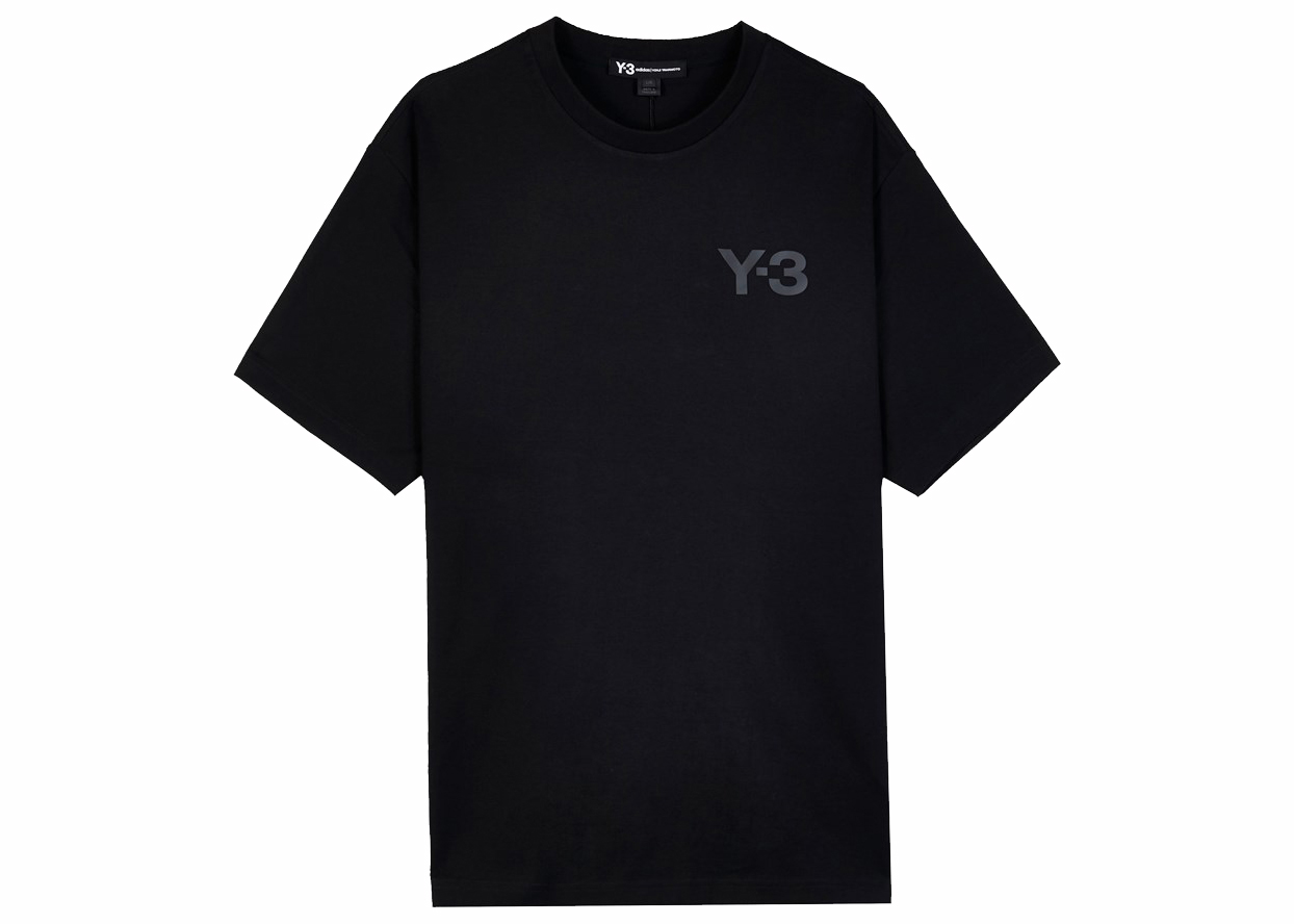 adidas Y-3 Logo Short Sleeve Tee Black Men's - US