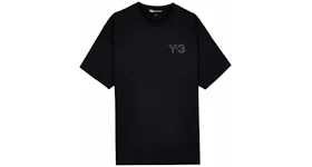 adidas Y-3 Logo Short Sleeve Tee Black