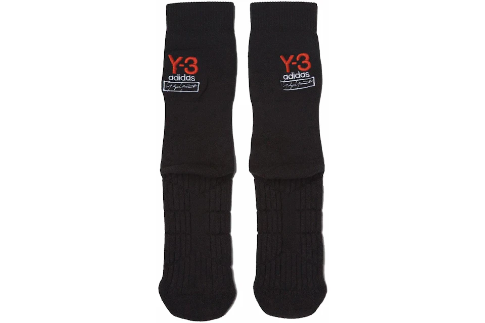 adidas Y-3 Logo Socks Black