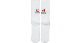 adidas Y-3 Logo Socks White