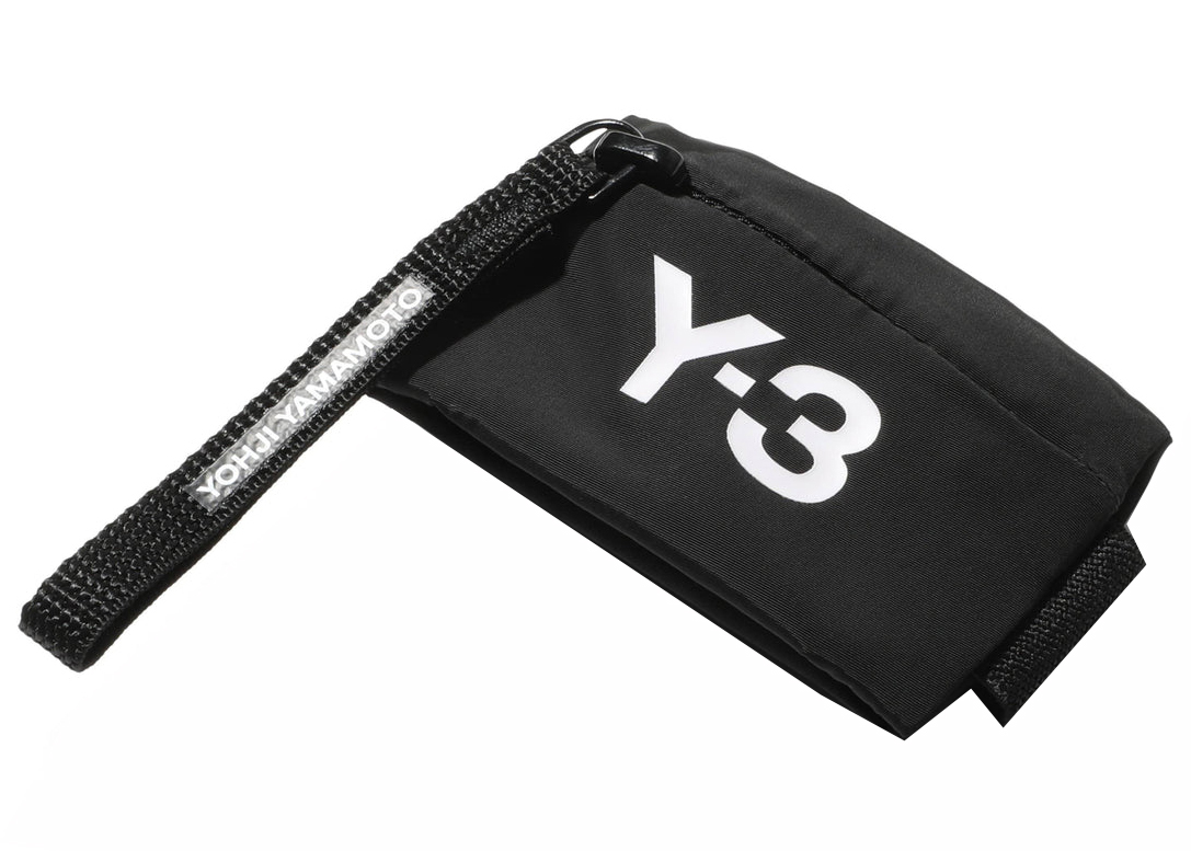 adidas Y-3 Mini Wrist Wallet Black Men's - US