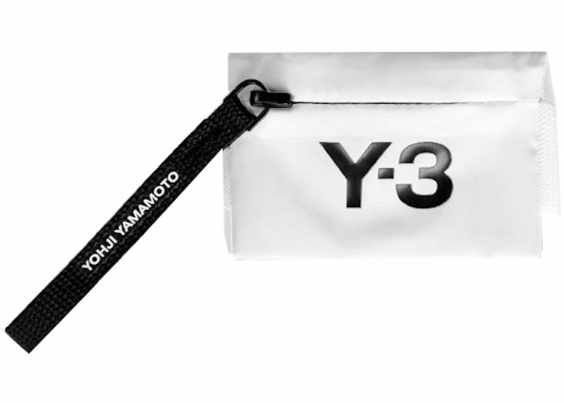 adidas Y-3 Mini Wrist Wallet White - CN