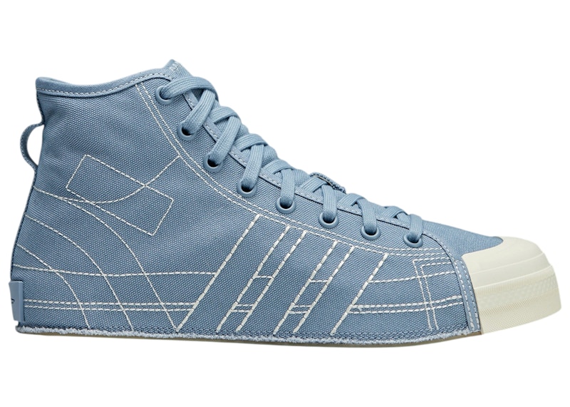 adidas Y-3 Nizza Hi Tactile Blue Cream White Men's - IH5764 - US