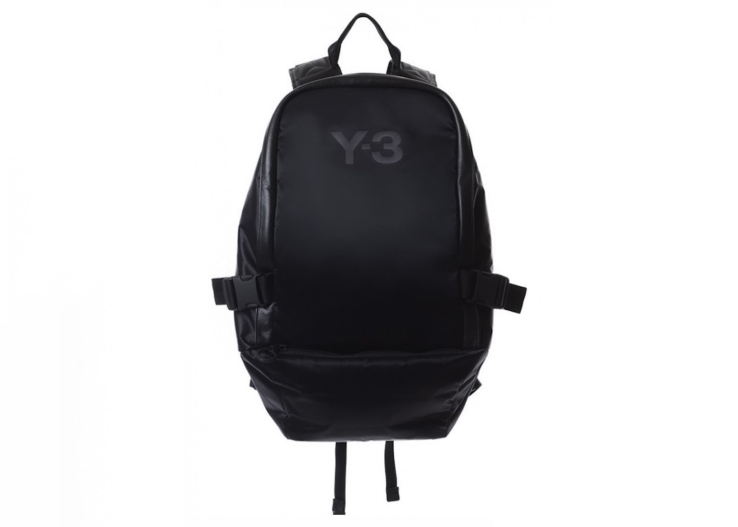Pre-owned Adidas Originals Adidas Y-3 Racer Backpack Black