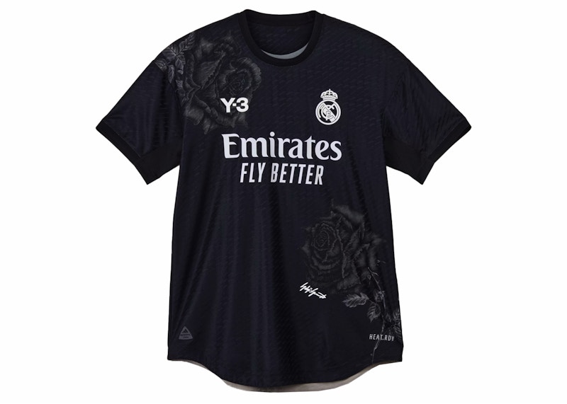 Camiseta adidas Y 3 Real Madrid 23 24 Edicion especial Trikot Authentic en negro Hombre SS24 MX