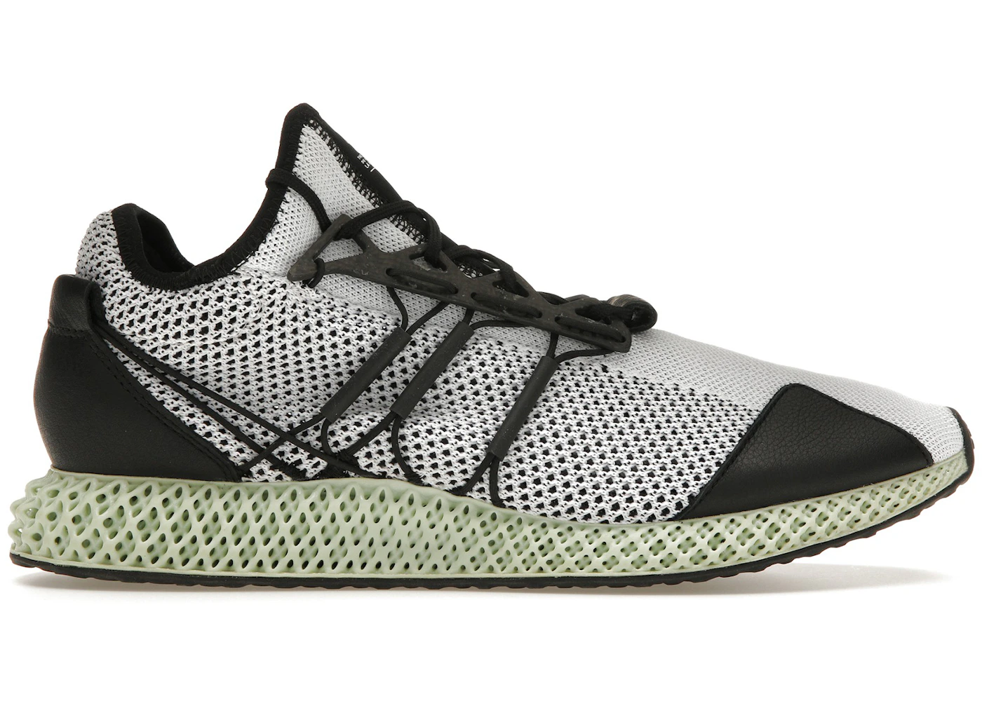adidas Y-3 Runner 4D Black White Men's AQ0357 US