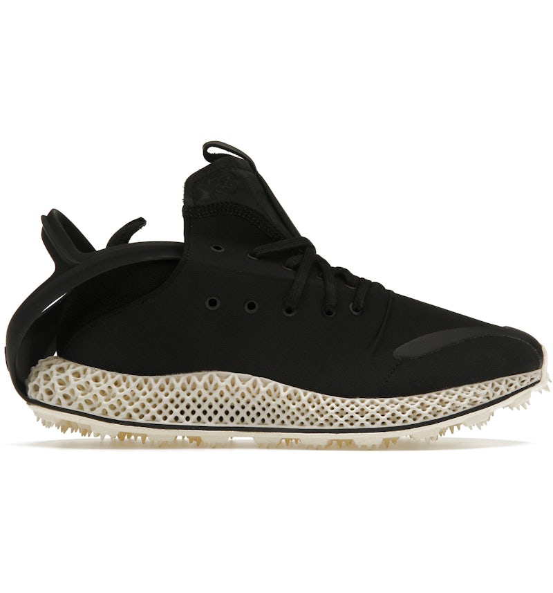 adidas Y-3 Runner 4D Halo Negro Crema Blanco Hombre HQ5972 ES