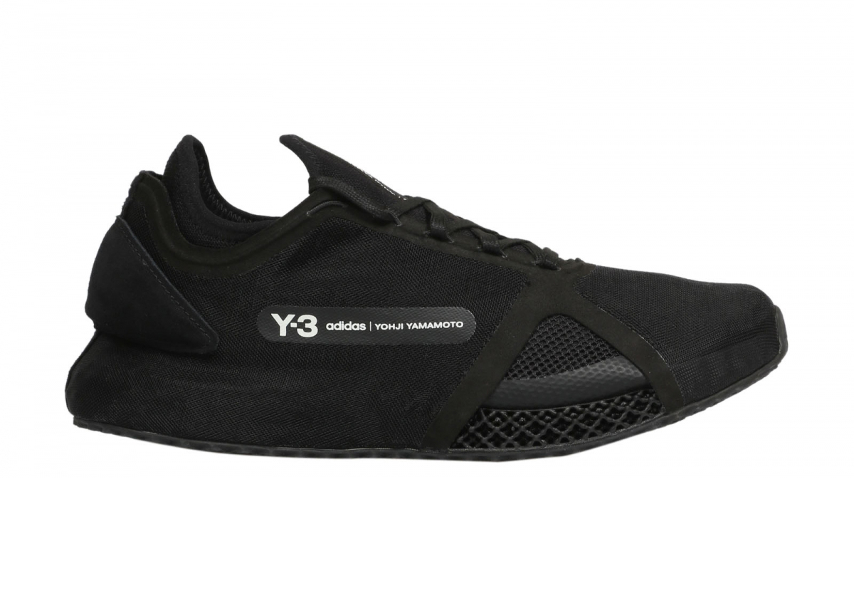 adidas Y-3 Runner 4D IO Triple Black メンズ - FZ4502 - JP